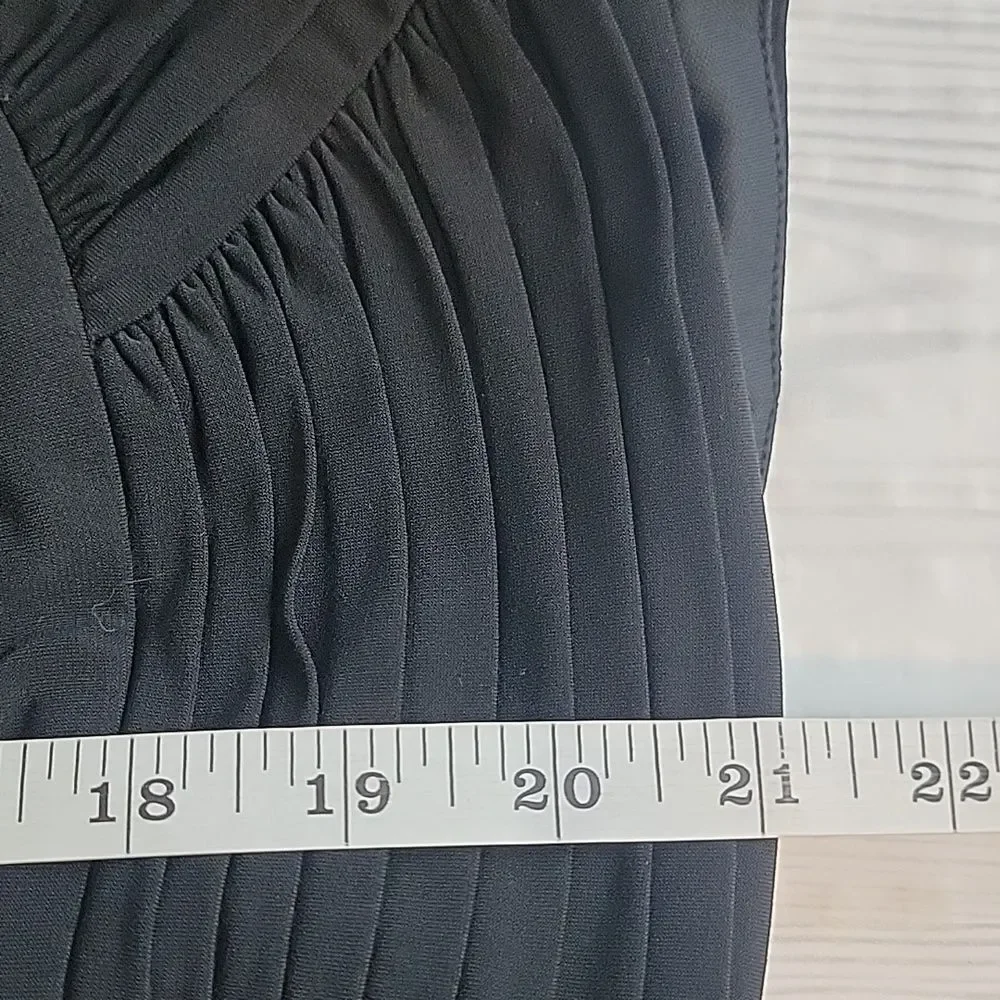 Cache Luxe Elegant Black Women's Special Occasion Top Size L - Picture 12 of 12